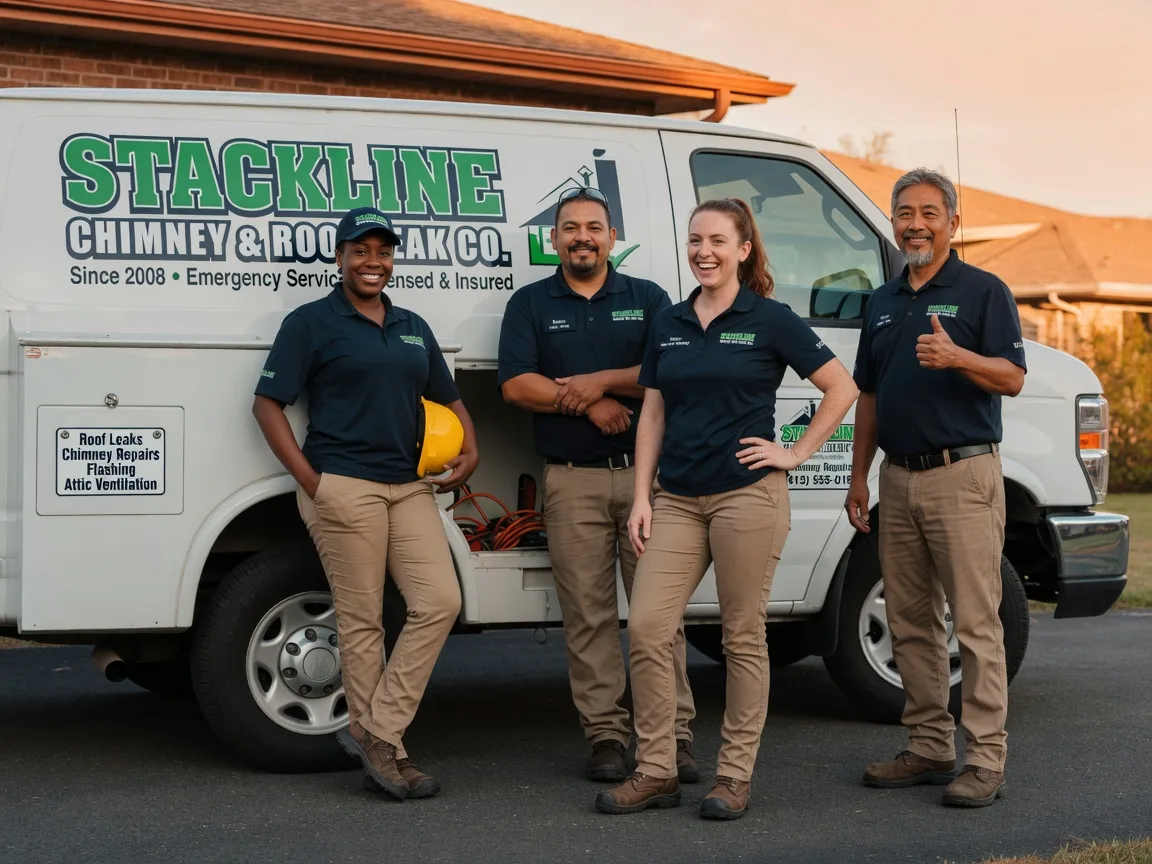 Chimney flashing repair company in Melbourne, AR